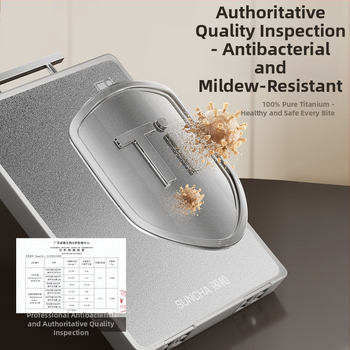 Titánová doska na krájanie, obojstranná, pre domácnosť, značka Double Gun