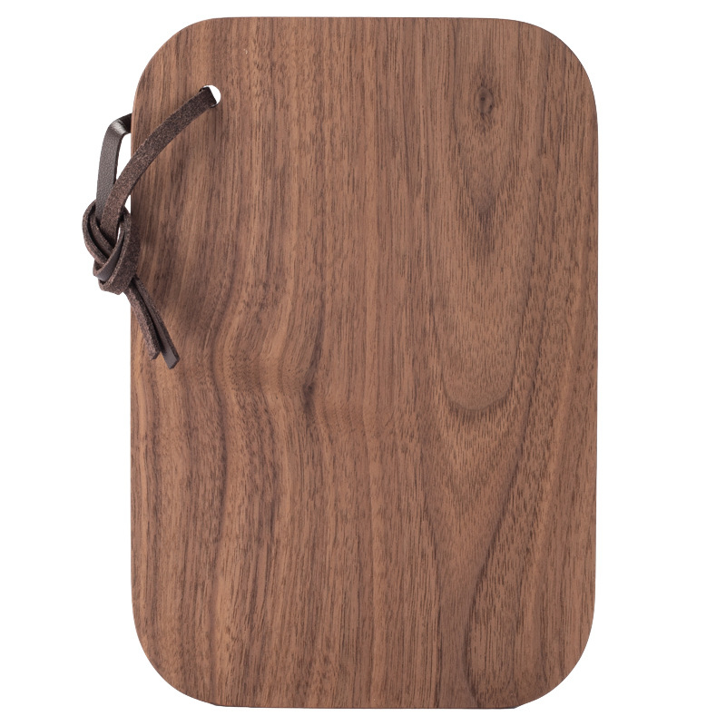 Doska na krájanie v japonskom štýle z orechového dreva – prenosná, obojstranná, na piknik a kempovanie