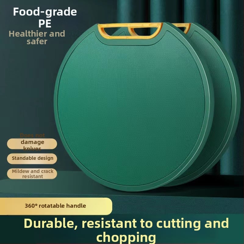 Dvojstranná doska na krájanie, protiskluzová, antibakteriálna, odolná voči plesniam, PE materiál