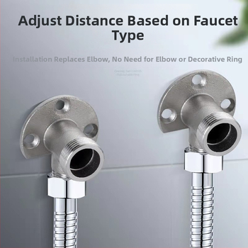 Sprchový adaptér pre prechod zo skrytého na otvorený montážny systém, držiak miešacej zostavy, 304 nerezová oceľ