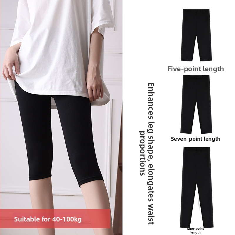 Moteriški saugūs leginsai iš viskozės su džakardo audiniu, vidurinis liemens aukštis, vientisas raštas, nepralaidumas