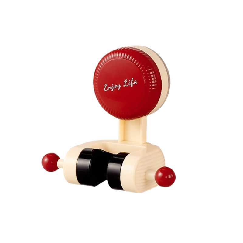 Odnímateľný držiak na sprchu s prísavkou, z plastu, moderný minimalistický štýl, jedno úroveň, pohyblivý, bez vŕtačky (hmotnosť 85 g)