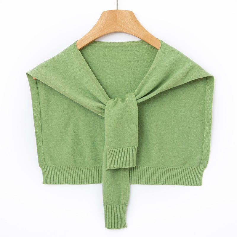 Unisex adīts poliestera šalle, vienkrāsains raksts, dekoratīvs aksesuārs, visu sezonu izmantošanai, Ziemas 2025 izlaidums