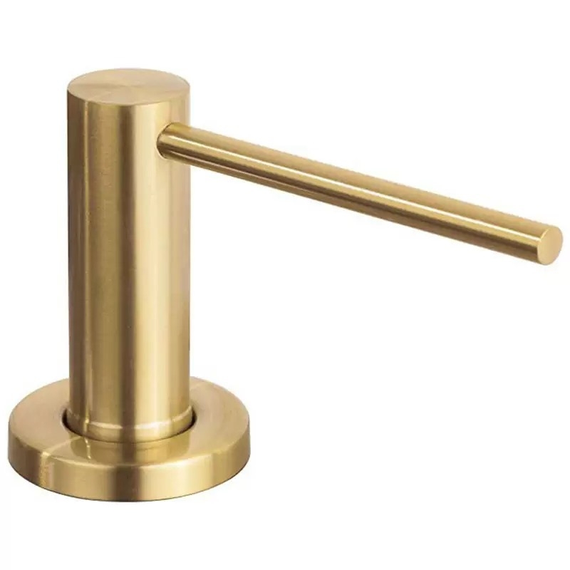 Диспенсър за сапун от 304 неръждаема стомана, ръчно натискане, обем 500 ml, минималистичен модерен дизайн за кухня и баня