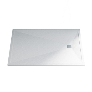 Négyszögletes zuhanykabin üvegből, integrált alaplappal, hintás ajtóval, egyedi gyártás minta alapján