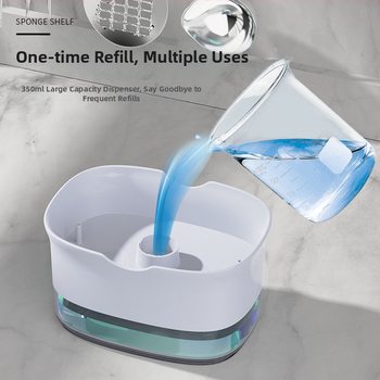 Press-tüüpi seebidozator nõudepesuks ja käte seebiks, köögistiil, ABS, süstvormimine, Ruidanjie kaubamärk