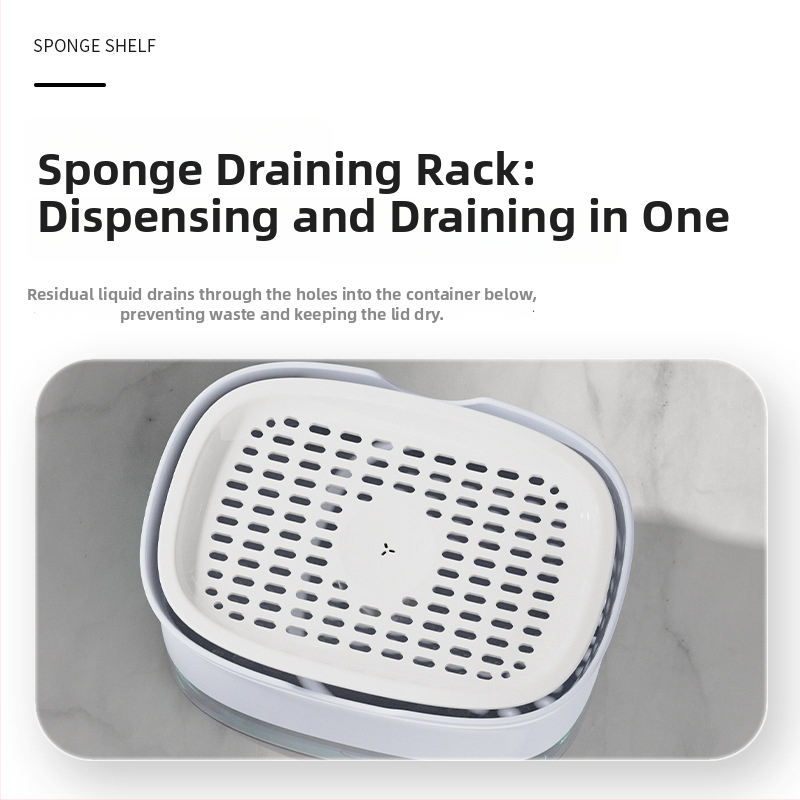 Press-tüüpi seebidozator nõudepesuks ja käte seebiks, köögistiil, ABS, süstvormimine, Ruidanjie kaubamärk