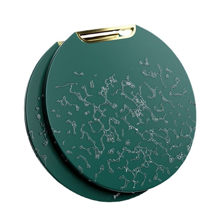 Okrúhla hrubšia doska na krájanie (proti plesniam, antibakteriálna, obojstranná, protišmyková)