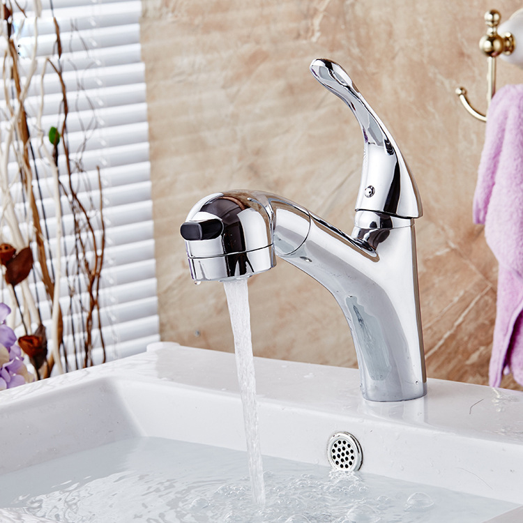 JOMOO drezová batéria s meďovým telom, keramický ventil, vstup/výstup 1/2, na doske, ťahacia