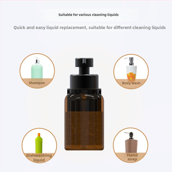 Seinale kinnine vedeliku seebidoosija hotellidele - käsitsi surumine, ABS insenerplast, süstvormimine, privaatne bränd RDJ, uus hiina stiil