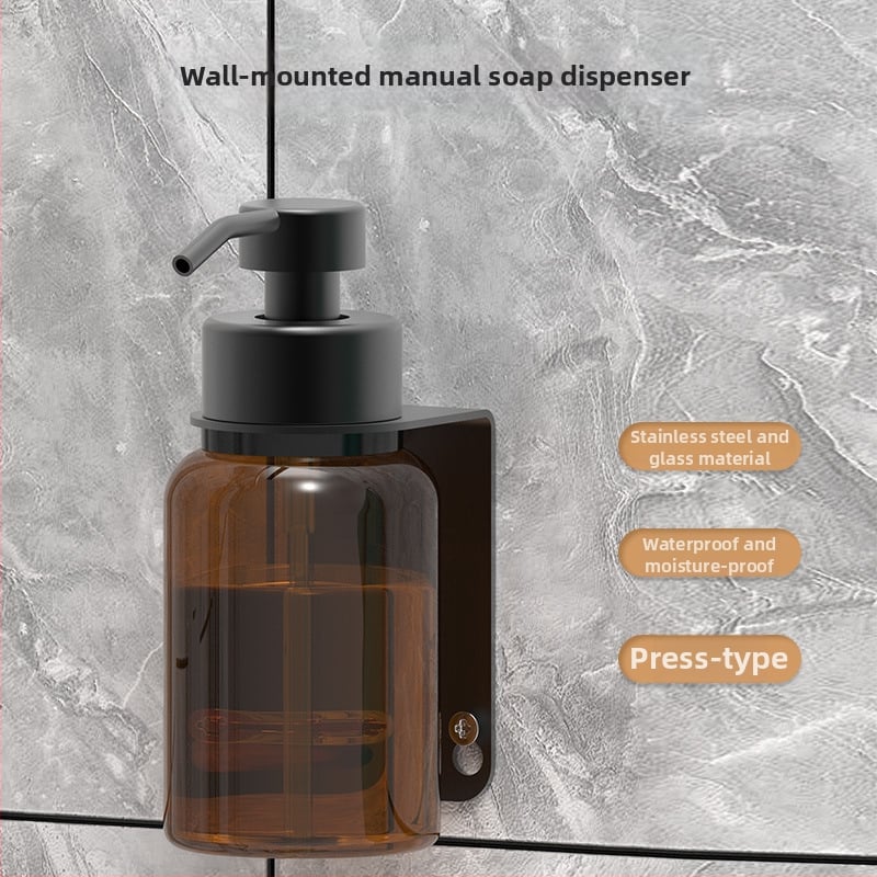 Seinale kinnine vedeliku seebidoosija hotellidele - käsitsi surumine, ABS insenerplast, süstvormimine, privaatne bränd RDJ, uus hiina stiil