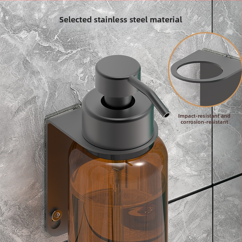 Seinale kinnine vedeliku seebidoosija hotellidele - käsitsi surumine, ABS insenerplast, süstvormimine, privaatne bränd RDJ, uus hiina stiil