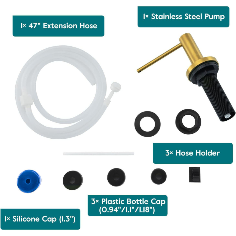 304 nerūdijančio plieno plautuvės muilo dozatorius, rankinis paspaudimo mechanizmas, šiuolaikinis minimalistinis stilius, poliruotas/elektroplatintas/nudažytas paviršius, svoris 350 g