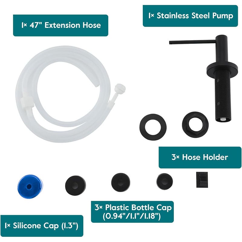 304 nerūdijančio plieno plautuvės muilo dozatorius, rankinis paspaudimo mechanizmas, šiuolaikinis minimalistinis stilius, poliruotas/elektroplatintas/nudažytas paviršius, svoris 350 g