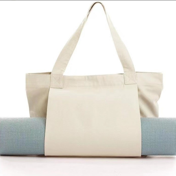 Jooga hoidjakott kanvas materjalist, mitmekülgne organiseerija riietele, kaasaegne minimalistlik stiil, päritolu Wenzhou