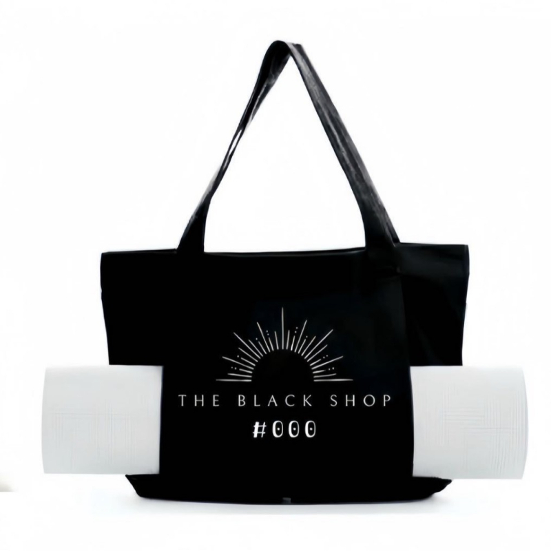 Jooga hoidjakott kanvas materjalist, mitmekülgne organiseerija riietele, kaasaegne minimalistlik stiil, päritolu Wenzhou