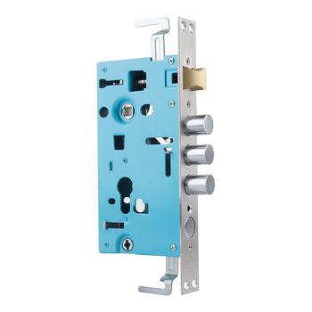 Telo zámku proti krádeži pre vstupné dvere; Model: 24x240 štvorcový / 30x240 guľatý; Materiál: nerezové železo; Hmotnosť: 900 g; Rozsah použitia: vstupné dvere s ochranou proti krádeži