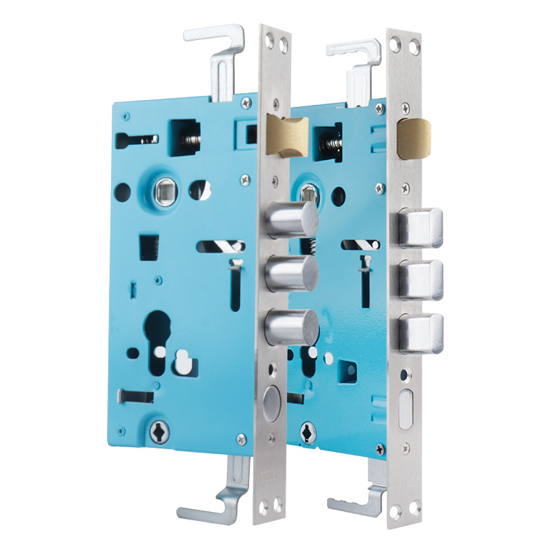 Telo zámku proti krádeži pre vstupné dvere; Model: 24x240 štvorcový / 30x240 guľatý; Materiál: nerezové železo; Hmotnosť: 900 g; Rozsah použitia: vstupné dvere s ochranou proti krádeži