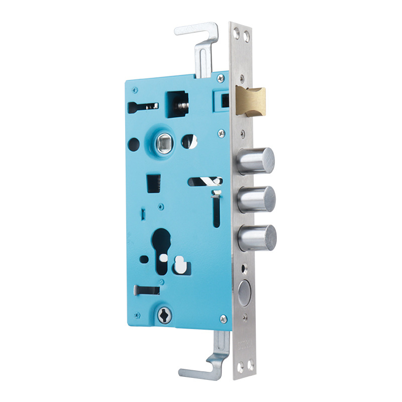 Telo zámku proti krádeži pre vstupné dvere; Model: 24x240 štvorcový / 30x240 guľatý; Materiál: nerezové železo; Hmotnosť: 900 g; Rozsah použitia: vstupné dvere s ochranou proti krádeži