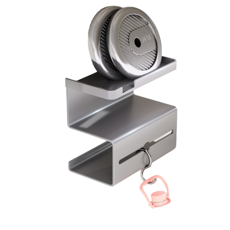 Стенно монтиран държач за тоалетна хартия с вакуумно закрепване без пробив, квадратна рамка от въглеродна стомана, пластмасово покритие, модерен минималистичен стил