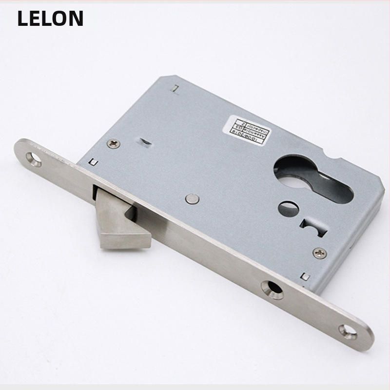 304 nerūdijančio plieno užrakinimo korpusas, modelis 50SD, su vienu kabliu, tinka medinėms ir slankiosioms durims