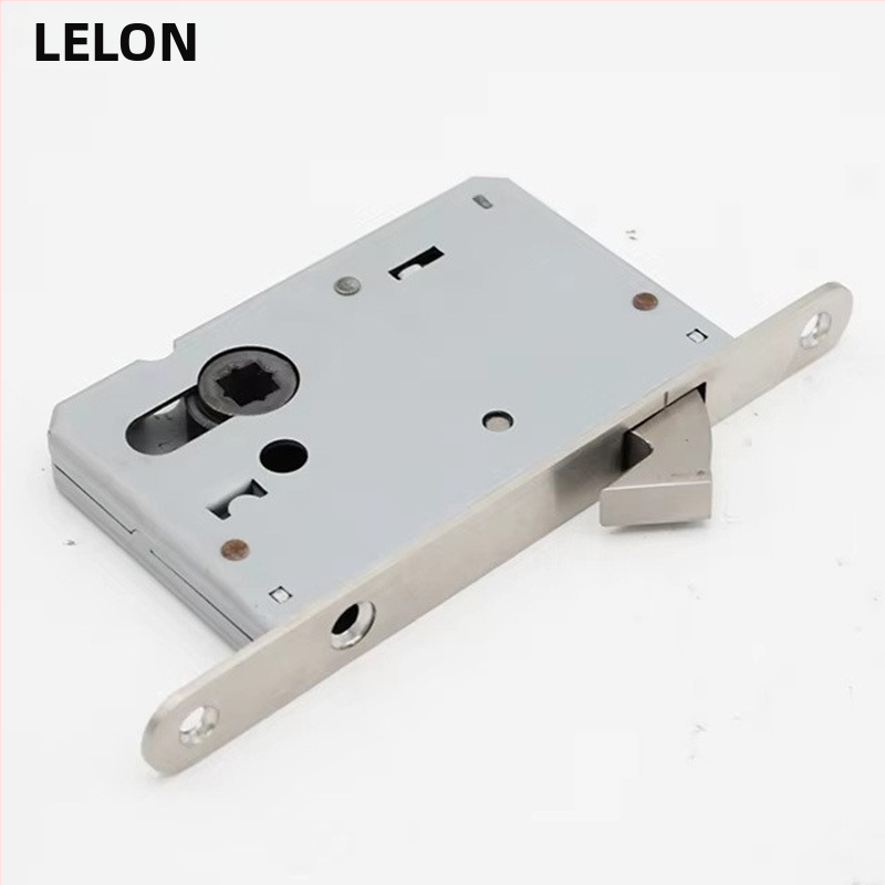 304 nerūdijančio plieno užrakinimo korpusas, modelis 50SD, su vienu kabliu, tinka medinėms ir slankiosioms durims