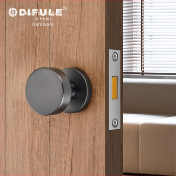 Paslėpta durų spyna su vienpusiu mechanizmu — cinko lydinys, modelis DFL-719, šiuolaikiškas minimalistinis stilius, tinkama paslėptoms durims, medinėms durims ir vonios durims