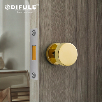 Paslėpta durų spyna su vienpusiu mechanizmu — cinko lydinys, modelis DFL-719, šiuolaikiškas minimalistinis stilius, tinkama paslėptoms durims, medinėms durims ir vonios durims