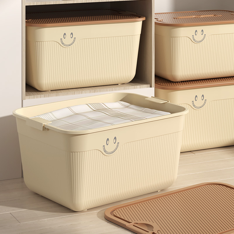 Cutie de depozitare din plastic cu capac pentru birou, multifuncțională, material PP, compartimente configurabile, posibilitate de personalizare a logo-ului