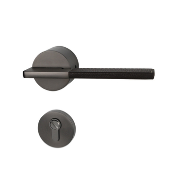 Belső hálószoba ajtó mágneszár, fogantyú-zár típus, modell DFL-2417, anyag: cinkötvözet, stílus: modern minimalist