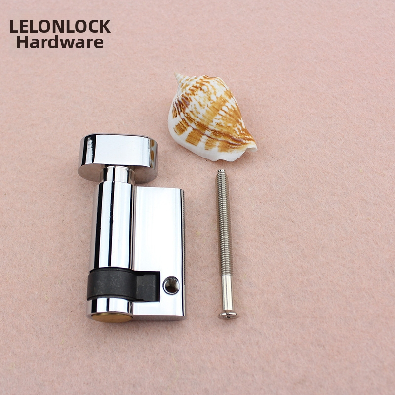 Vario užrakinimo cilindras, kriaušės formos, modelis RCR-08, paviršiaus apdaila: smėlio nikelis ir šviesus chromas, funkcija: sukimas