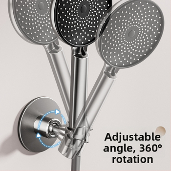 Dušo galvos laikiklis rankiniam dušui, nerūdijantis plienas, be gręžimo montavimas, model Hand spray bracket, 1.6 MPa