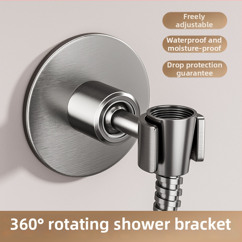 Dušo galvos laikiklis rankiniam dušui, nerūdijantis plienas, be gręžimo montavimas, model Hand spray bracket, 1.6 MPa