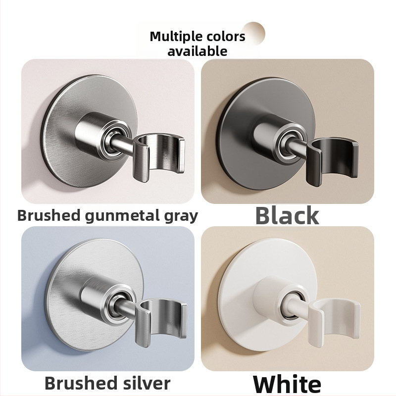 Duši peas hoidik käsidušile, roostevabast terasest, puurimiseta paigaldus, mudel Hand spray bracket, 1.6 MPa