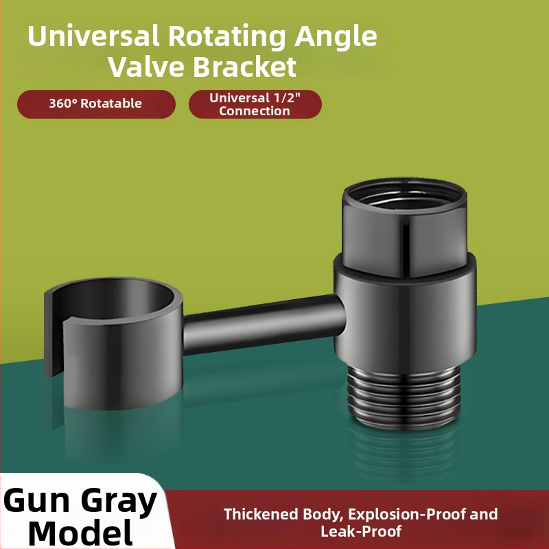 Toaleti bideti pihusti pöörlev kinnitus — puurimata paigaldus, rafineeritud vasest, ühilduv nurkvõtmega, kaubamärk Boonen/Borne