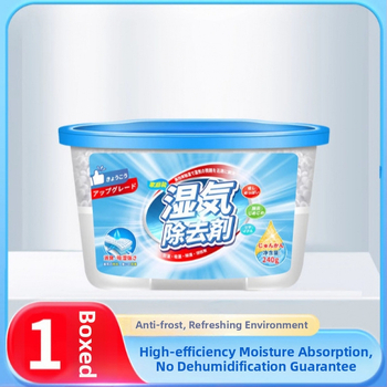 Kodu kasutamiseks mõeldud niiskuse eemaldaja ja desikant — niiskust imav kast ja desikantkott riidekappidele ja üliõpilaste ühiselamutele