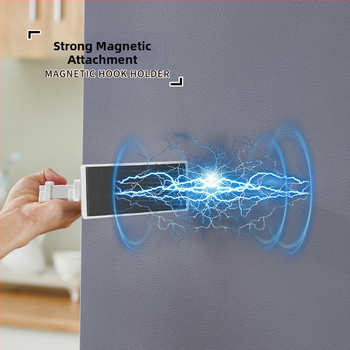 Oyite Ovaalne köögipaberi rulli hoidik magnetlintiga, ilma puurimiseta, roostevabast terasest, matt viimistlus, jaapani stiil