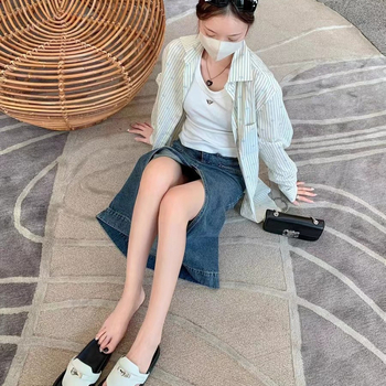 Dāmas ādas sandales ar bieza gumijas zoles, sprādzes siksna, brīvā stila; vamp: liellopa āda; iekšējā odere: mikrošķiedra; zīmols: Meiku sweetheart