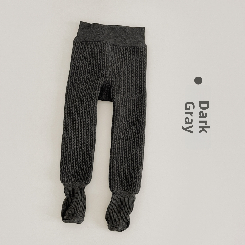 Tüdrukute talvised fliisiga leggingud, paks viskooskiud 70.5%, sobiv vanus 3–8 aastat