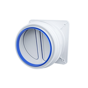 Vienvirziena vārsts virtuves izplūdei un vannas istabai, plastmasas, mūsdienīgs minimālisma dizains