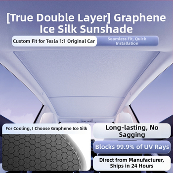 Tesla grafeno saulės skydelis stogui, spaudimo montavimas, Honglin prekės ženklas