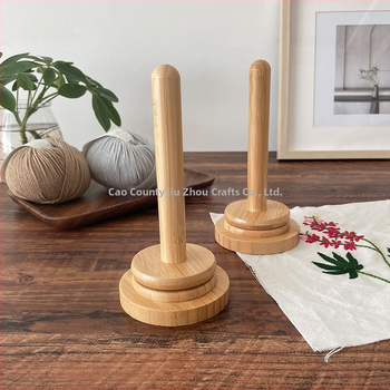 Puidust lõngakaas – laual hoidik spooli jaoks, mitmekülgne, 1 kiht, kaasaegne lihtne stiil