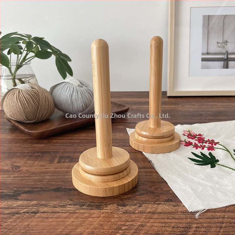 Puidust lõngakaas – laual hoidik spooli jaoks, mitmekülgne, 1 kiht, kaasaegne lihtne stiil