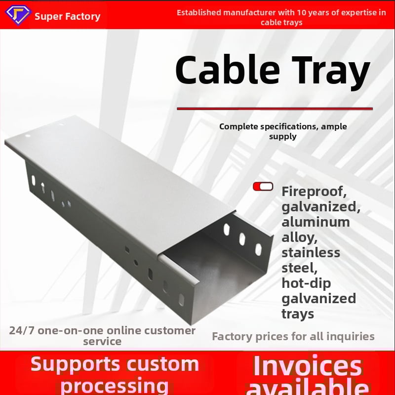 Gödör típusú kábelcsatorna, galvanizált acél, kültéri, tűzálló bevonat, ISO 9001