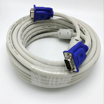 VGA kaabel V34 mudel, VGA liides, vaskkattega terasest, personaalarvutite jaoks