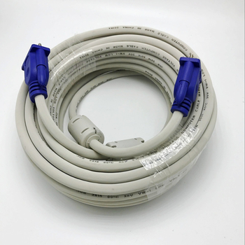 VGA kaabel V34 mudel, VGA liides, vaskkattega terasest, personaalarvutite jaoks