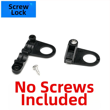 WJ kaabliklips laualampile lukustussüsteemiga, 10 mm auk, 500 tk pakis