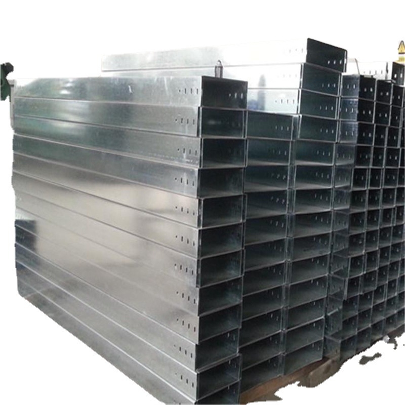 Galvanizált kábelcsatorna, tálcsatornás típus, tűzálló, márka Wanjia Tengda, kód 02, alkalmas bevásárlóközpontokra, kórházakra, szupermarketekre és gyárakra