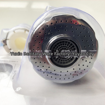 Virtuvės čiaupas su putojančia antgaliu, ABS medžiaga, srieginis jungtis, elektroplatinimas, dviejų pakopų reguliavimas, putojimo ir lietaus funkcija