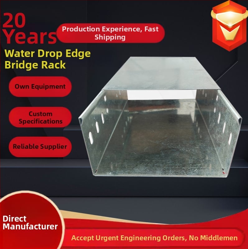 Vízcsepp szegélyű híd, csatornás típusú, rozsdamentes acél és alumínium ötvözet, melegen galvanizált, testreszabható